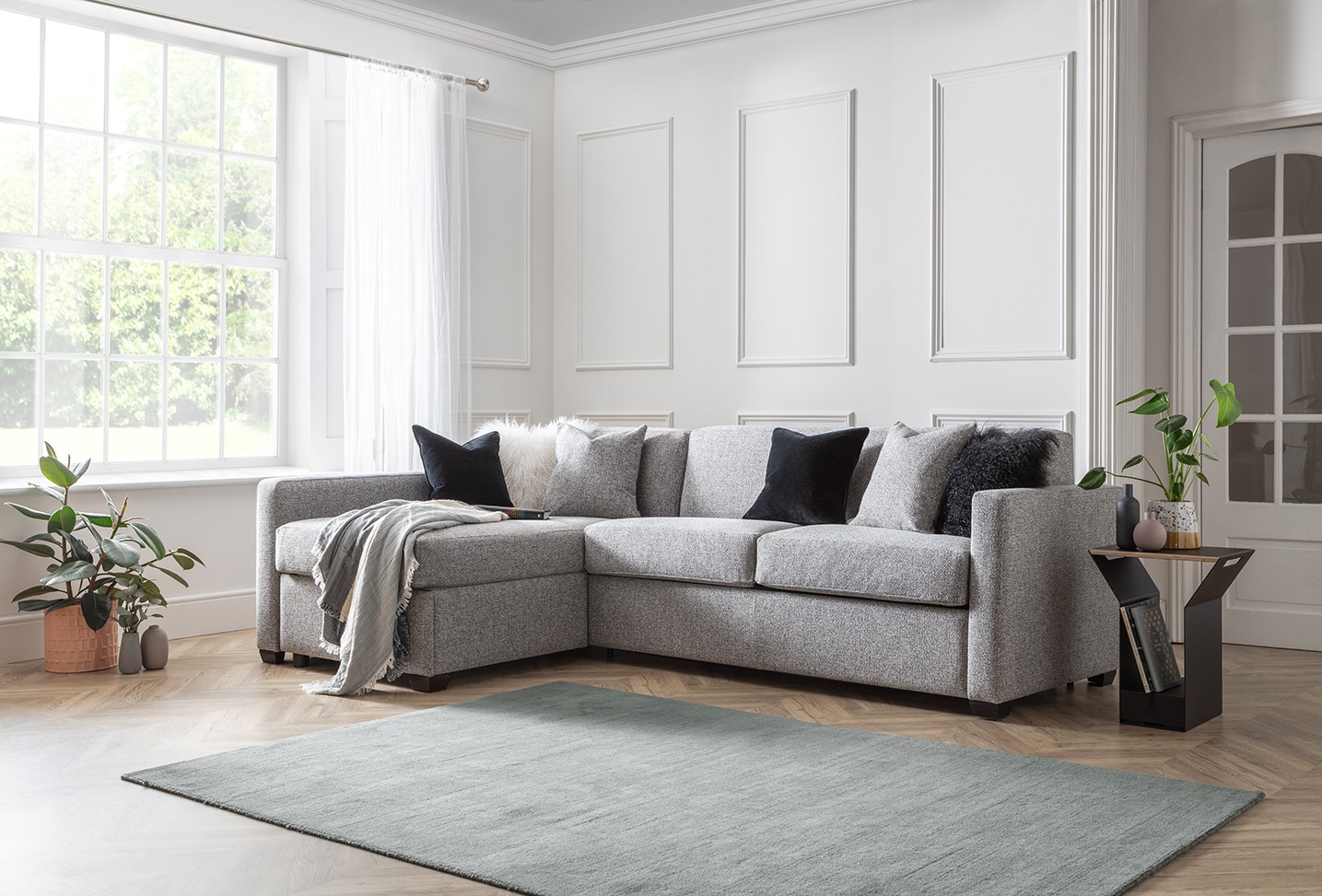 Metro 3 Seater Corner Sofa Bed with Chaise|Sofa Beds In Stock|Furl
