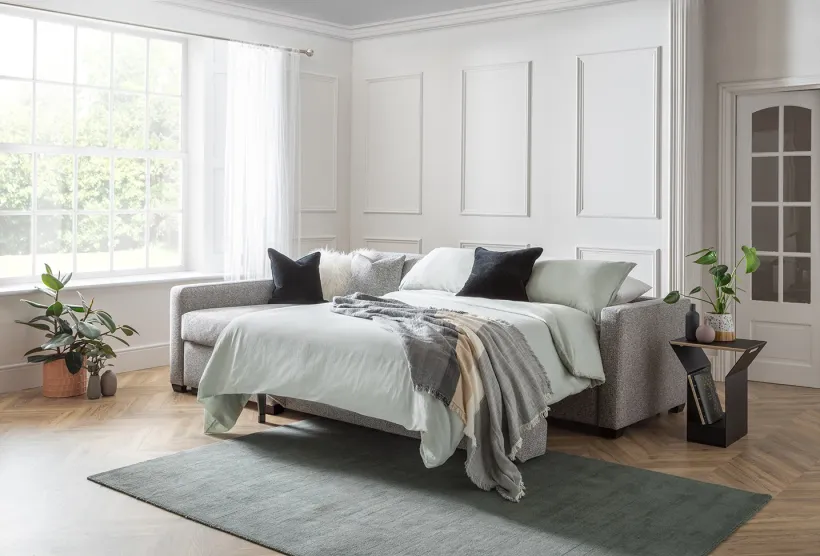 Metro 3 Seater Corner Sofa Bed with Chaise | Furl Metro 3 Seater Corner Sofa Bed with Chaise | Furl