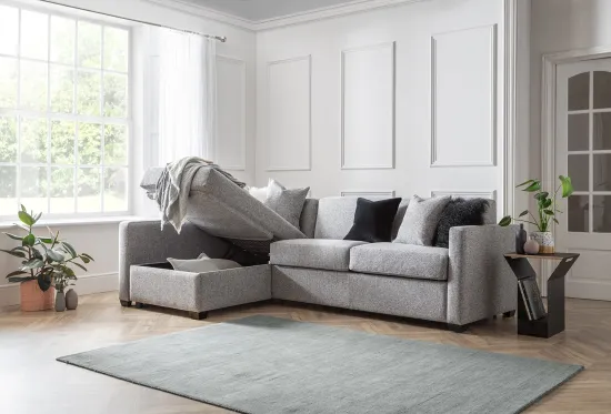 Metro 3 Seater Corner Sofa Bed with Chaise | Furl Metro 3 Seater Corner Sofa Bed with Chaise | Furl