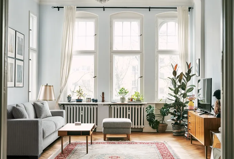 London 2.5 Seater Sofa Bed Grey Velvet Corduroy