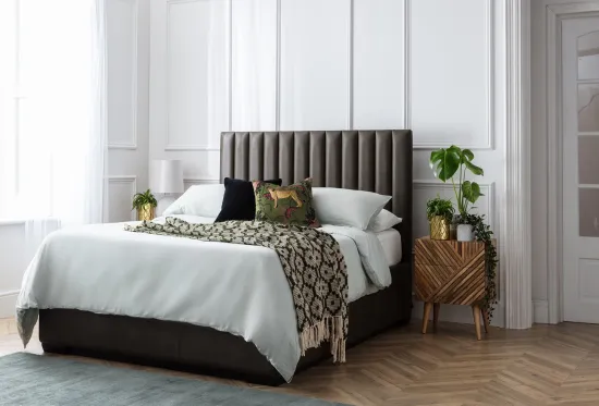 Vertical Lines Headboard | Designed & Made in The UK 2