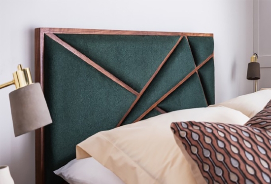 Abstract Headboard