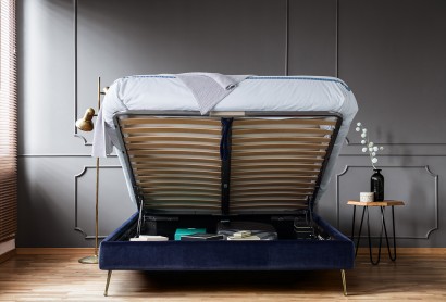 Mirage Luxury Storage Bed | Bed on Legs With Huge Storage Space