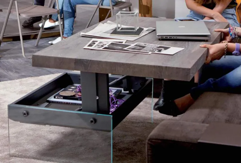 Couch Table with Storage | Lifting Coffee Table | TV Dinner