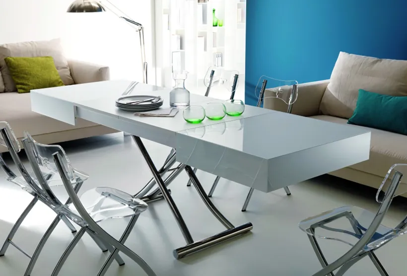 Extending Lifting Coffee Table | Extends to Seat up 8 Guests