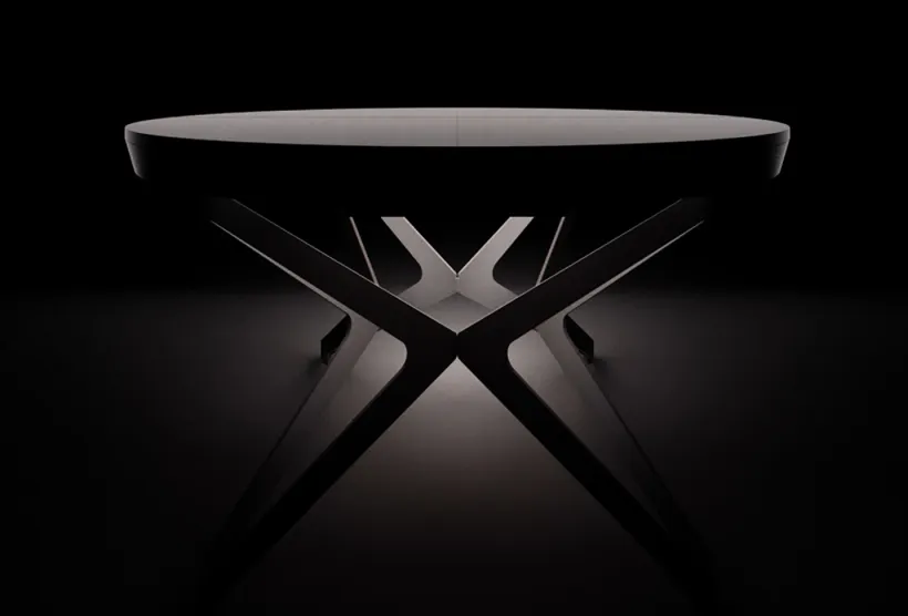 Biground, extendable round dining table Biground, extendable round dining table