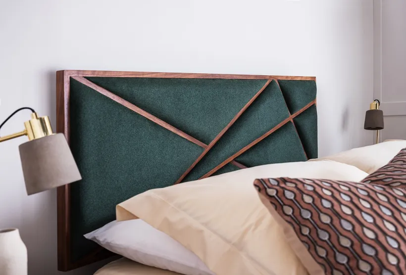 Illusion King Size Storage Bed Hunter Green | Furl