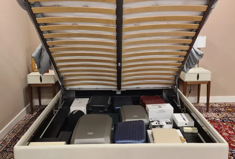 Super King Illusion Storage Bed | Furl