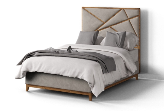 Illusion Plus King Size Storage Bed in Vellum Velvet