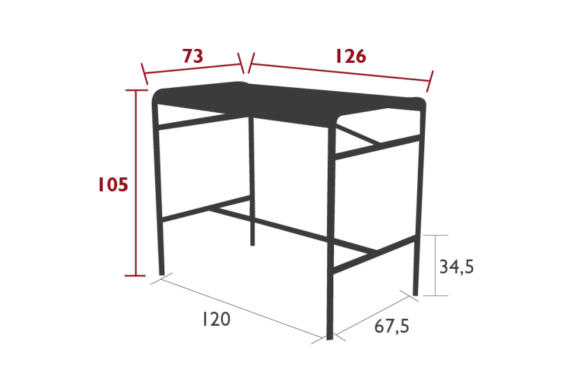 Luxembourg High Dining Table Set | Furl