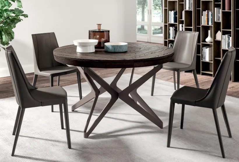 Biground, extendable round dining table Biground, extendable round dining table