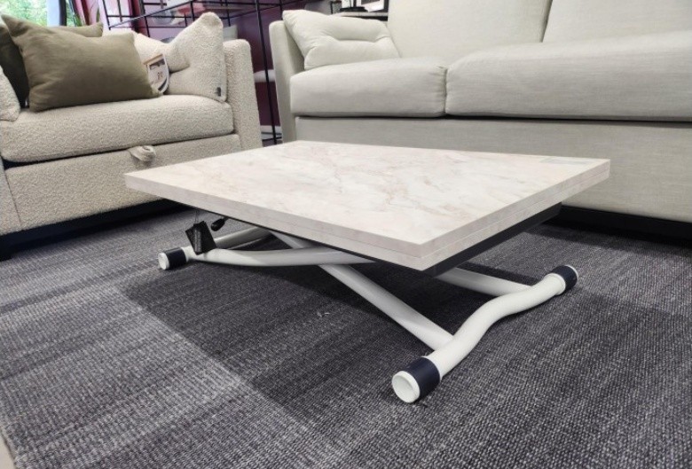 Sydney Marble effect Coffee Table Dining Table