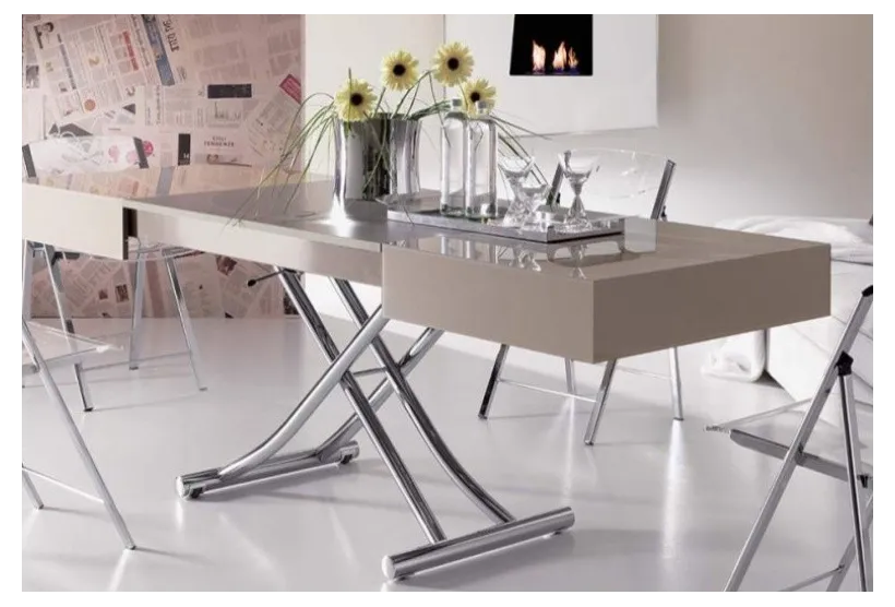 Box Extending Coffee Table Dinner Table | Furl