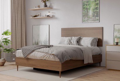 Air Wood | Wooden Storage Beds| Slim with Tall Legs