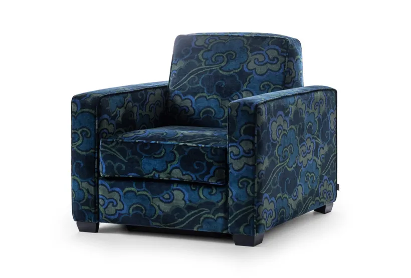 Duette Storage Armchair in Velvet Wonderland | Furl