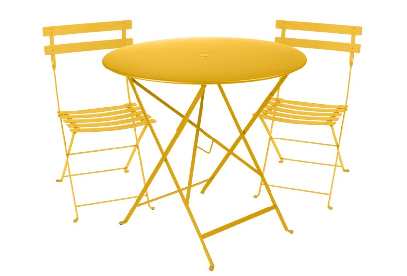 Bistro Folding Table with 4 Folding Chairs | Fermob Garden furniture