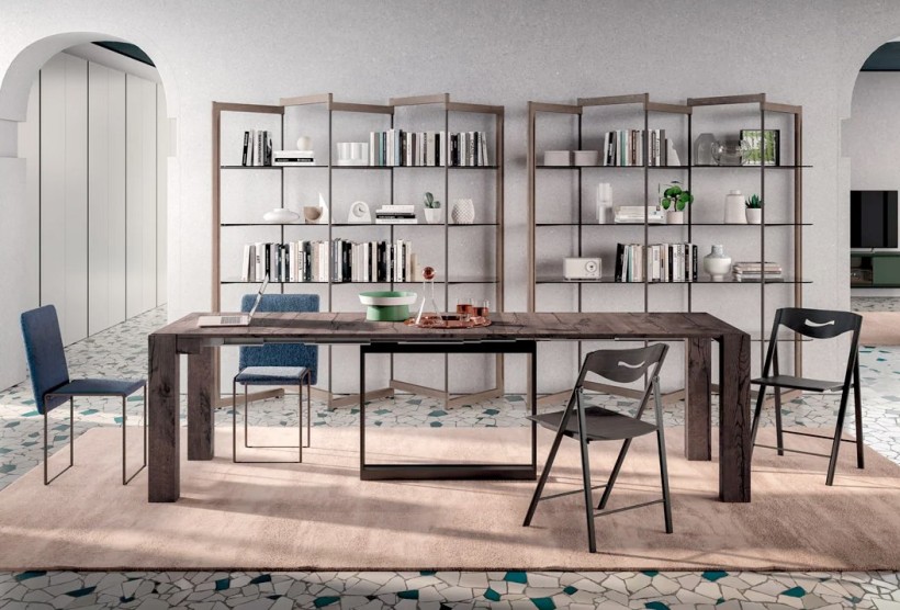 A4 Extending Dining Table by Furl - Seats  6 to 14 Guests