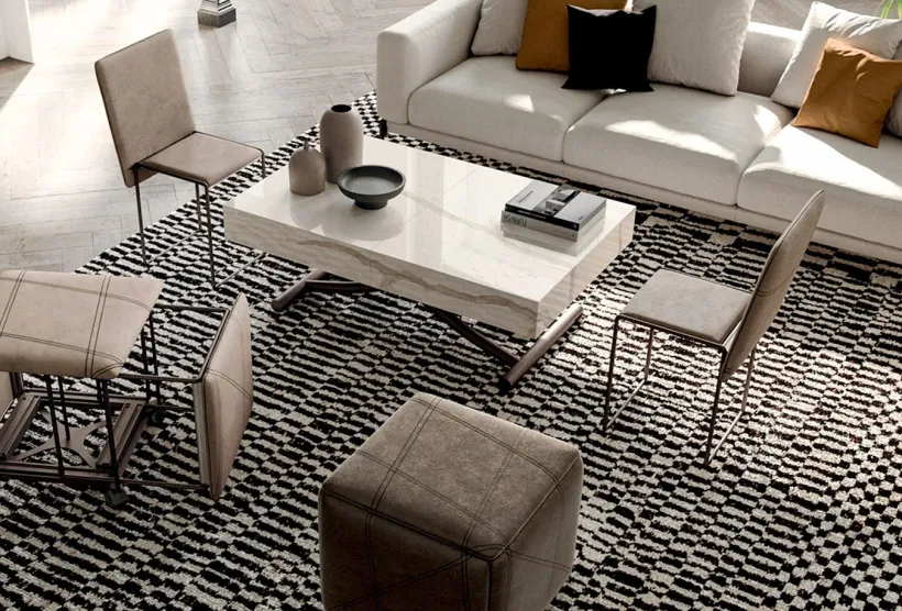 Extending Lifting Coffee Table | Extends to Seat up 8 Guests