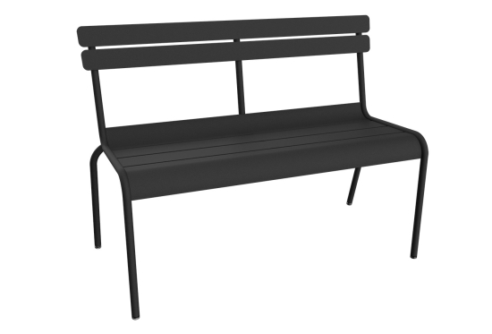 Luxembourg Bench with Backrest