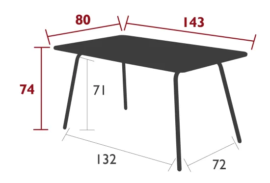 Luxembourg Dining Table | Furl