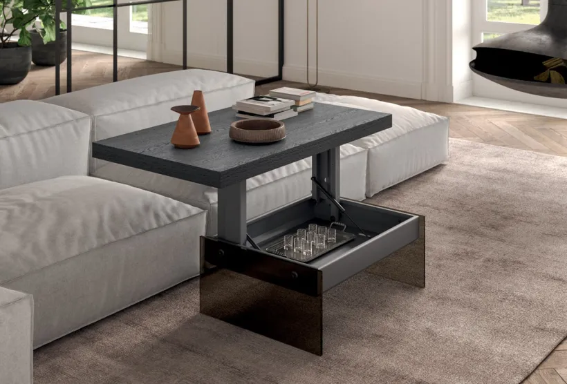 Couch Table with Storage | Lifting Coffee Table | TV Dinner