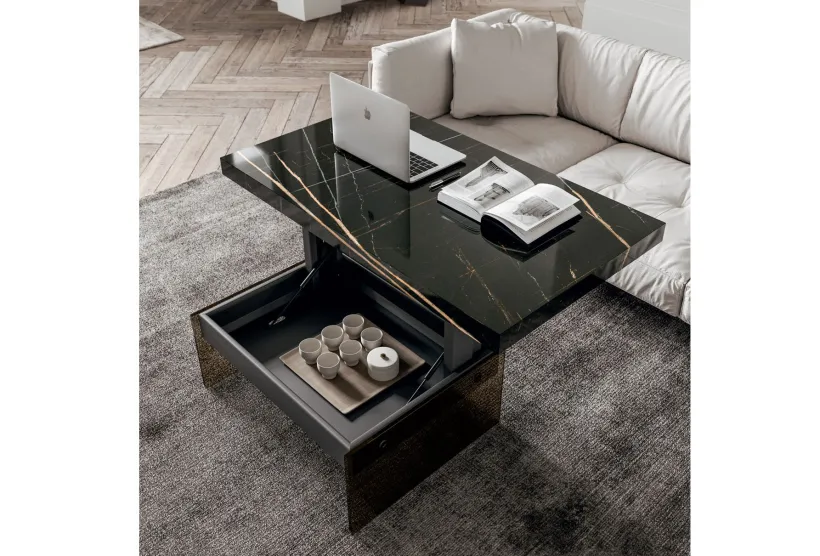 Couch Table with Storage | Lifting Coffee Table | TV Dinner