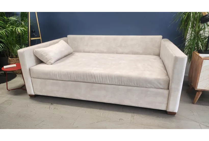 Furl Grande 3 Seater Sofa Bed | Warwick Lovely Almond | UK Furl Grande 3 Seater Sofa Bed | Warwick Lovely Almond | UK