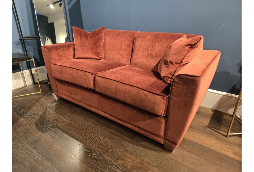 AirB 3 Seater Sofa Bed in Easy Velvet Copper Rose