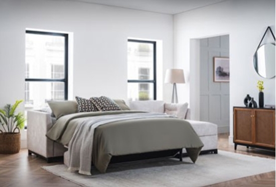 Tokyo Chaise Sofa Bed with Storage | Stylish Space-Saving Furniture