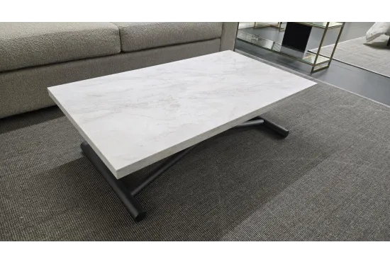 Sydney Marble effect Coffee Table Dining Table | Furl 2