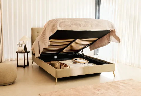 Hotel Storage Bed | Up To 38cm Storage | Furl 2