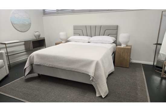 Continental King Air Storage bed, Cleopatra Headboard