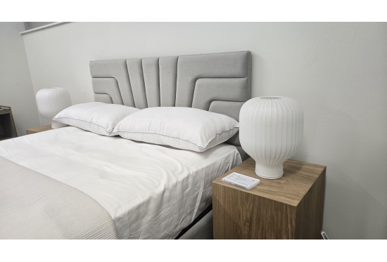 Continental King Air Storage bed, Cleopatra Headboard