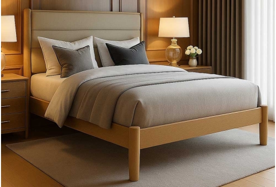 Willow Storage Bed – Solid Oak Bed with Hidden Storage