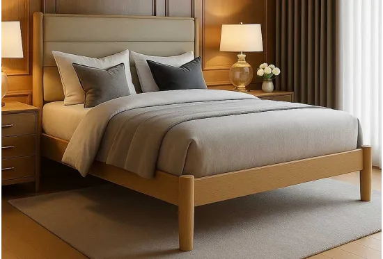 Willow Storage Bed – Solid Oak Bed with Hidden Storage