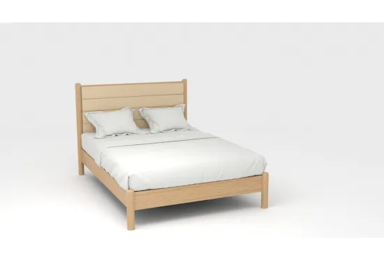 Willow Storage Bed – Solid Oak Bed with Hidden Storage