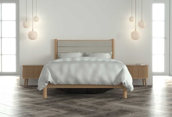 Willow Storage Bed – Solid Oak Bed with Hidden Storage