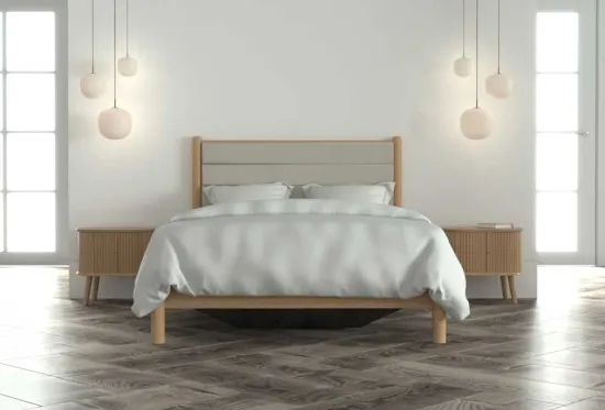 Willow Storage Bed – Solid Oak Bed with Hidden Storage