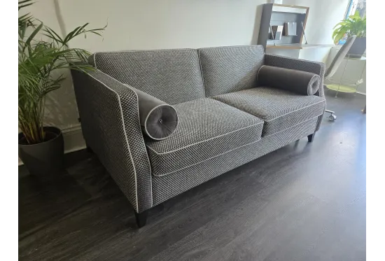 Paris 3 seater Sofa Bed Set Black edition