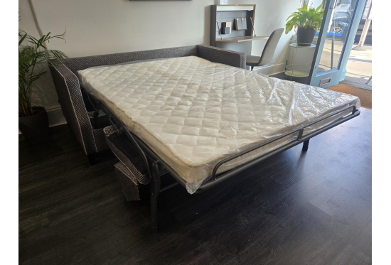 Paris 3 seater Sofa Bed Set Black edition