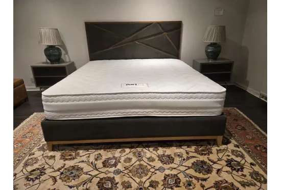 Super King Illusion Storage Bed Military Green | Furl