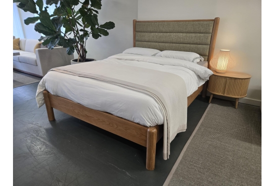 Willow King Size Storage Bed with Solid Oak Frame