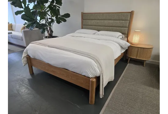 Willow King Size Storage Bed with Solid Oak Frame