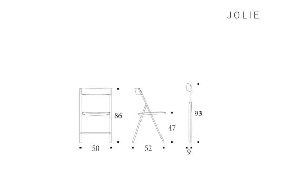 Evo Folding chairs | Space saving furniture