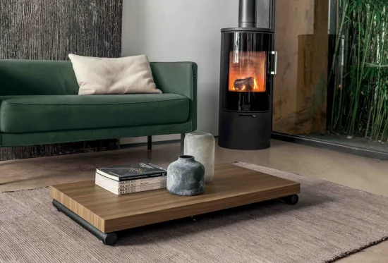 Plane, a Super Low Height Adjustable Coffee Table