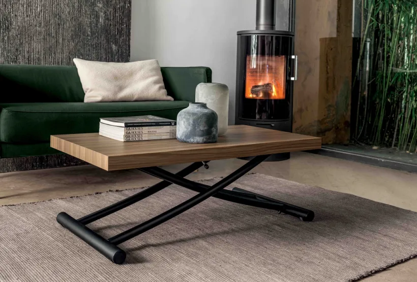 Plane, a Super Low Height Adjustable Coffee Table