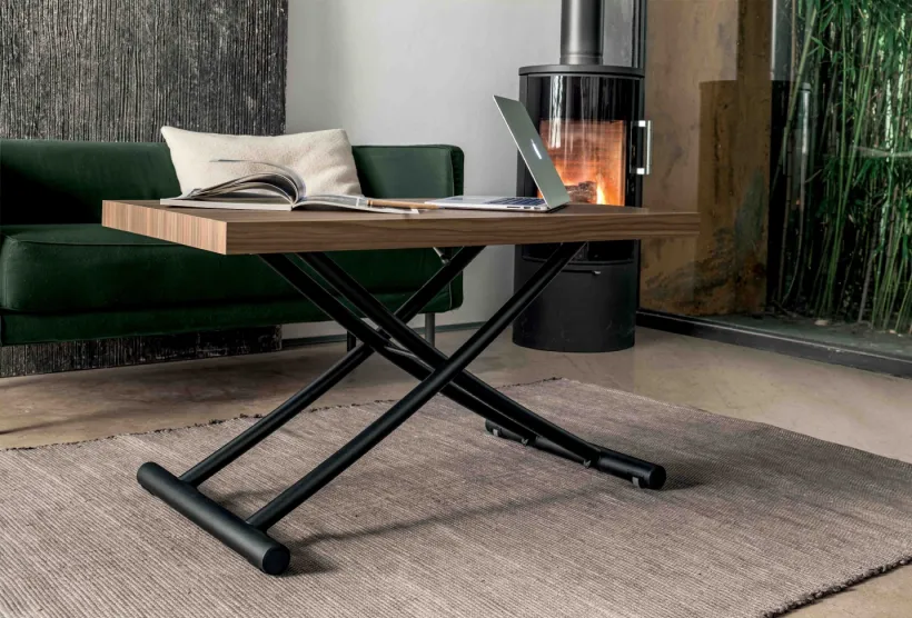 Plane, a Super Low Height Adjustable Coffee Table