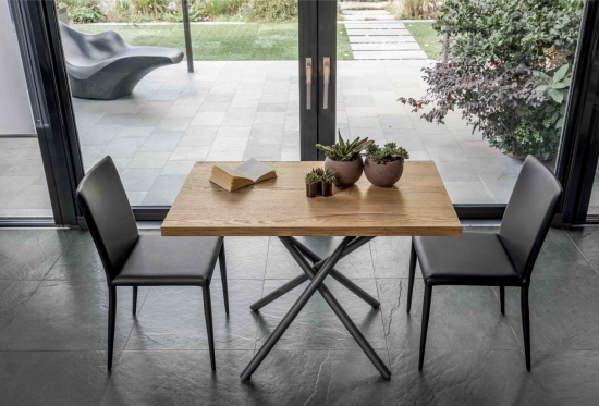 Pivot, a Height Adjustable Coffee Table | Table that Un-Folds to Seat 6