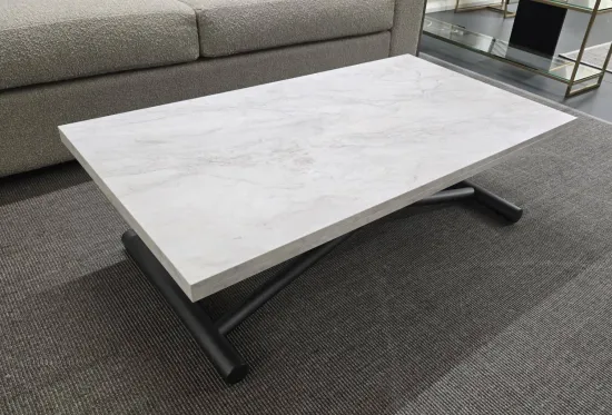 Sydney Marble effect Coffee Table Dining Table | Furl 2
