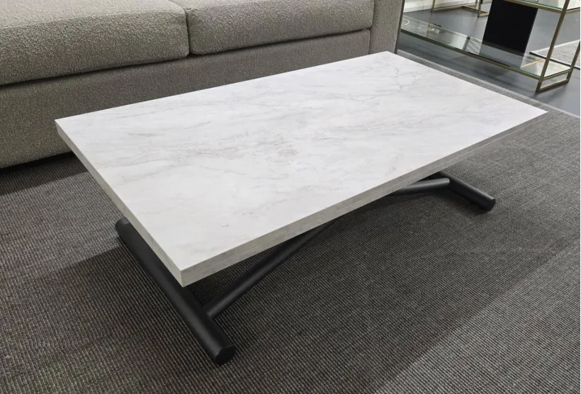 Sydney Marble effect Coffee Table Dining Table | Furl